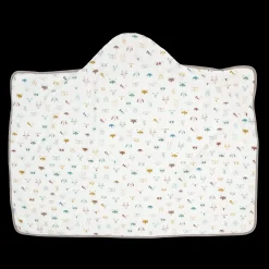 Toddler Hooded Towel - Animal Crowd