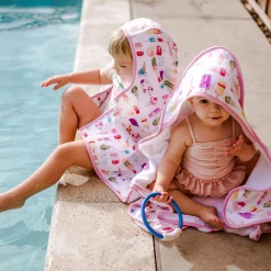 Toddler Hooded Towel - Brain Freeze
