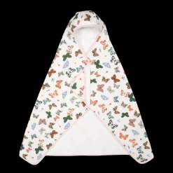 Toddler Hooded Towel - Butterflies