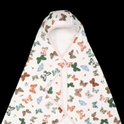 Toddler Hooded Towel - Butterflies