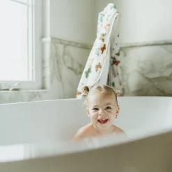 Toddler Hooded Towel - Butterflies