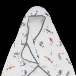 Toddler Hooded Towel - Mermaids