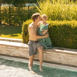 Toddler Hooded Towel - Sea