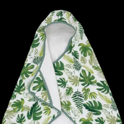 Toddler Hooded Towel - Tropical Leaf