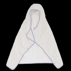 Toddler Hooded Towel - Unicorn Stripe