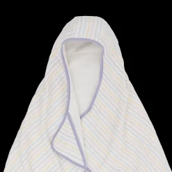 Toddler Hooded Towel - Unicorn Stripe