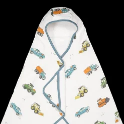 Toddler Hooded Towel - Work Trucks